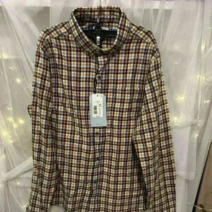 CC Class Club Boys Flannel Shirt. Size 14-16. NWT. 100% Cotton.